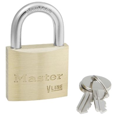 4140 V Line 40mm Brass Padlock 4140 V Line 40mm Brass Padlock